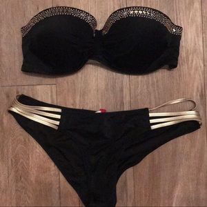VS strapless swimsuit